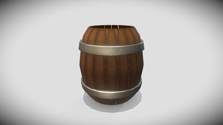 Barrel 3D Model