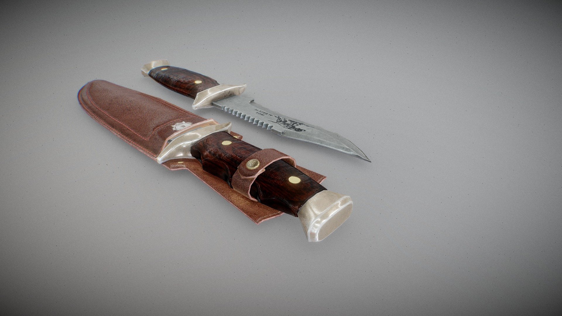 Low Poly Knife - Download Free 3D model by Ponraj G (@ponraj3D ...