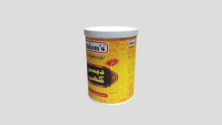 Desi Ghee 3D Model