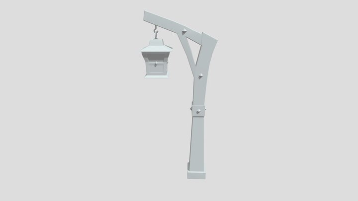 lamp_W_UV 3D Model