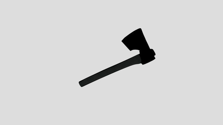 Axe Retopo 3D Model