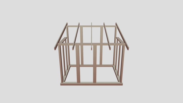 Dog House - Design 1 3D Model