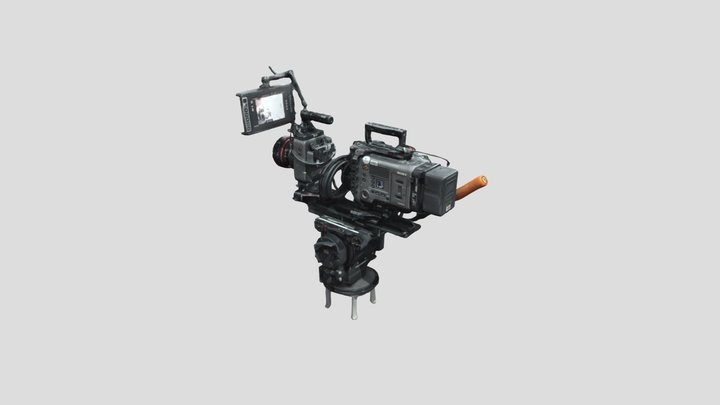 Black Sony Cinema Camera黑色索尼电影摄影机 – Kostenloses 3D-Modell STL