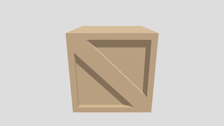 Crate (17/10/19 Lesson) 3D Model