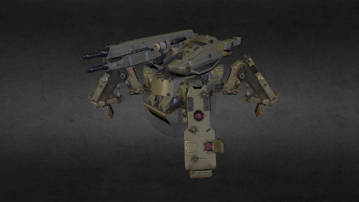 FireWalker 3D Model