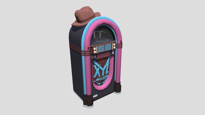 Jukebox 3D Model