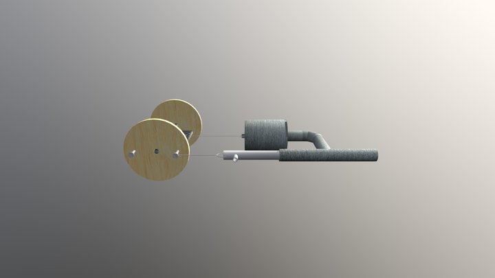 Steam Engine 3D Model