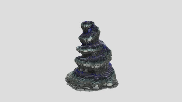 blue Island terraform 3D Model