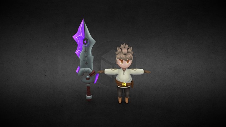 Warrior_Thomas 3D Model