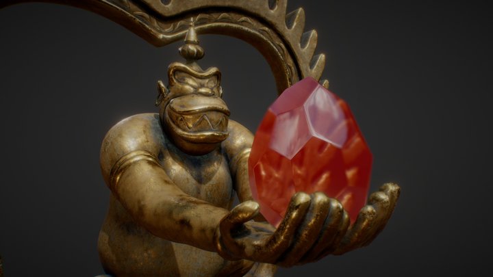 Aladdin - Forbidden Treasure 3D Model