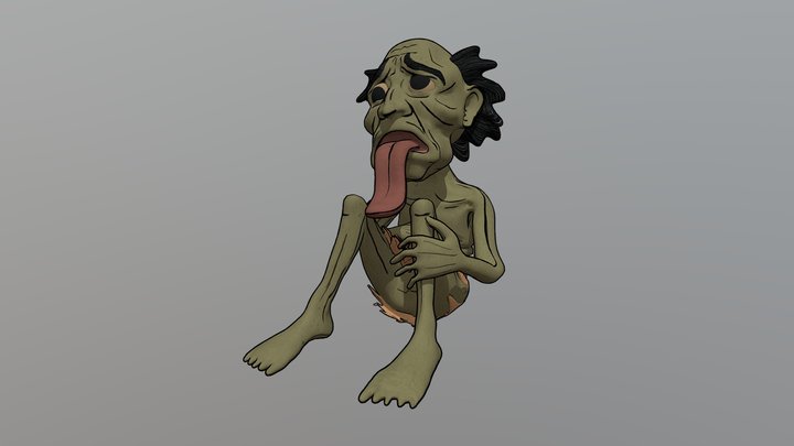 gaki_pose2 3D Model
