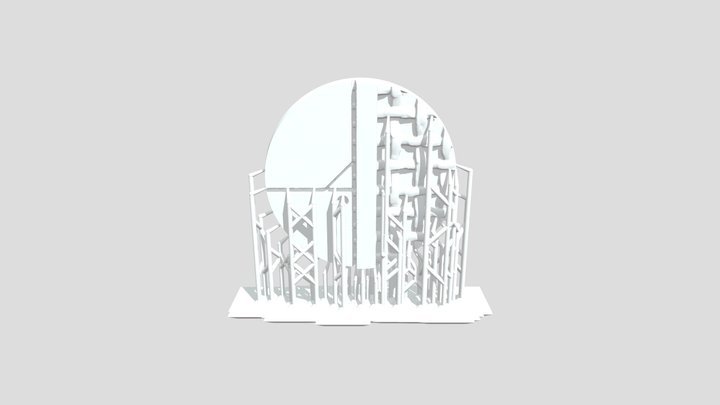Decorative Base Spaceship 2 In 1 Set