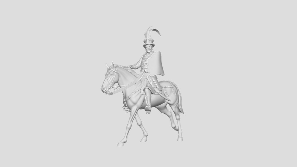 Hungarian Hussar XV-XVI century