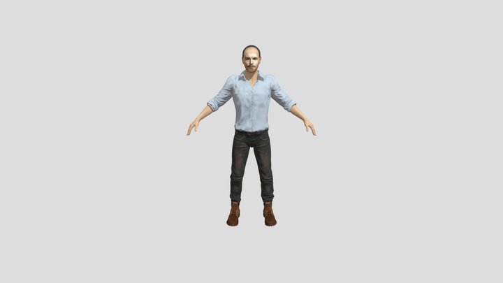 Lenin FBX 3D Model