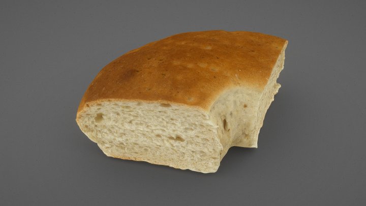 Sifted Rye Flour Bread – Modello 3D gratuito STL