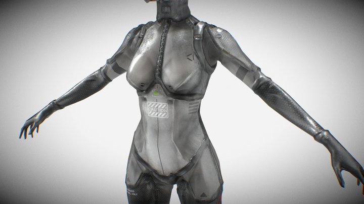 Prototype-girl-2048 3D Model