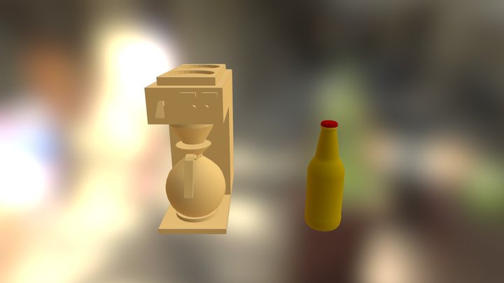 coffee soda maker 3D Model