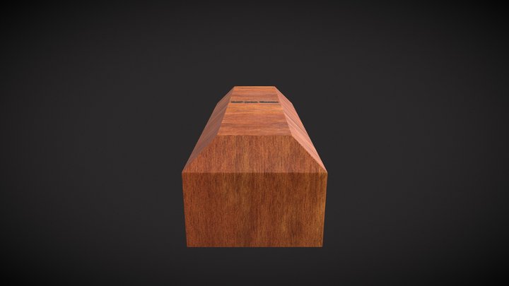 coffin 3d 3D Model