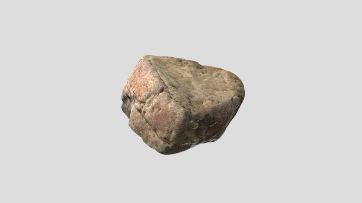 Rock Photoscan 3D Model