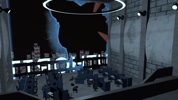Modelling 1 Final Diorama 3D Model