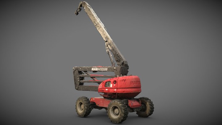 Maniacces Wheeled Crane (free scan) – Modelo 3D gratuito STL