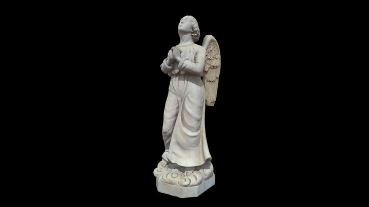 Ángel Orante 3D Model