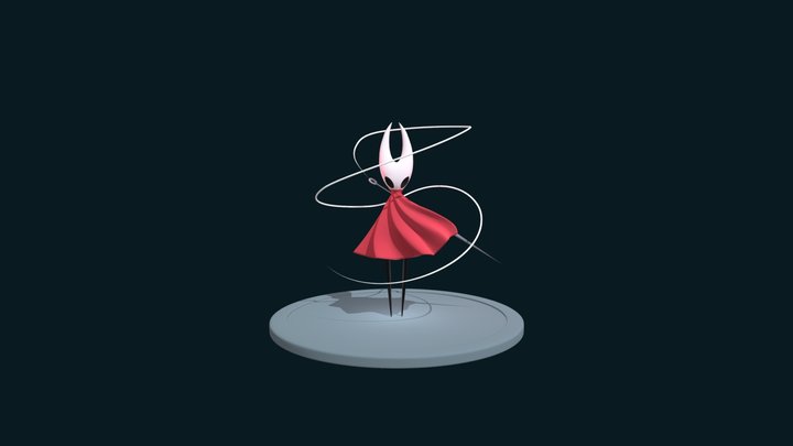 Hornet Hollow Knight Silksong 3D Model