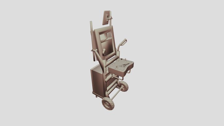 piap inspector pulpit sterowniczy 3D Model