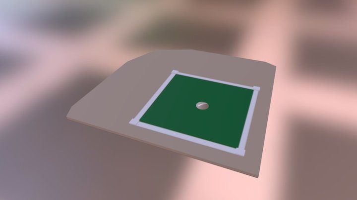 Baseball Field 3D Model
