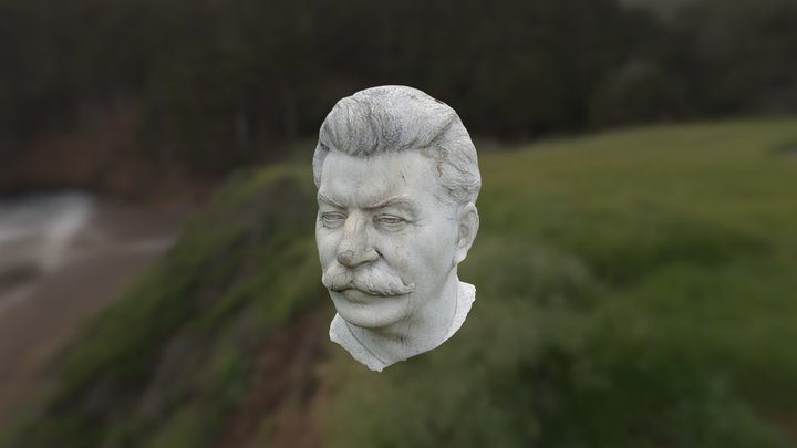 Stalin sculpture - 3D scanned 3D Model