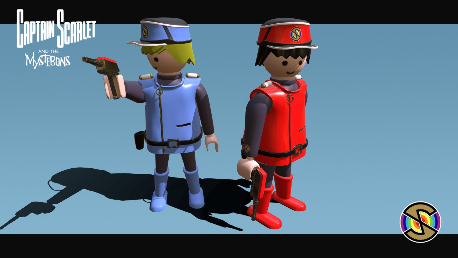 Captain Scarlet Playmobil