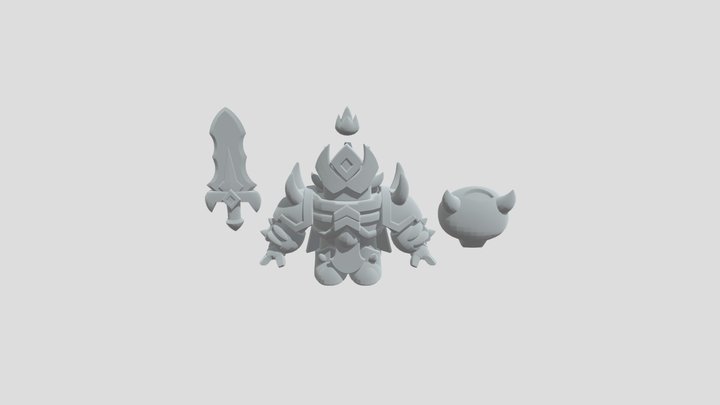 Surge_evilking_geo_optimized 3D Model