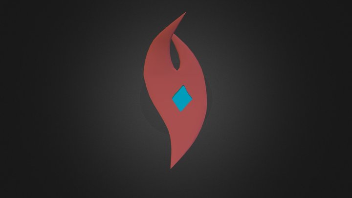 End Boss Shield 3D Model