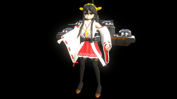 Haruna 3D Model