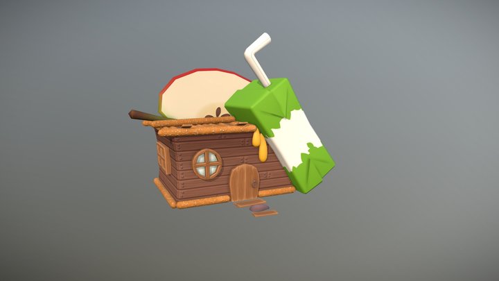 Apple Dwelling 3D Model