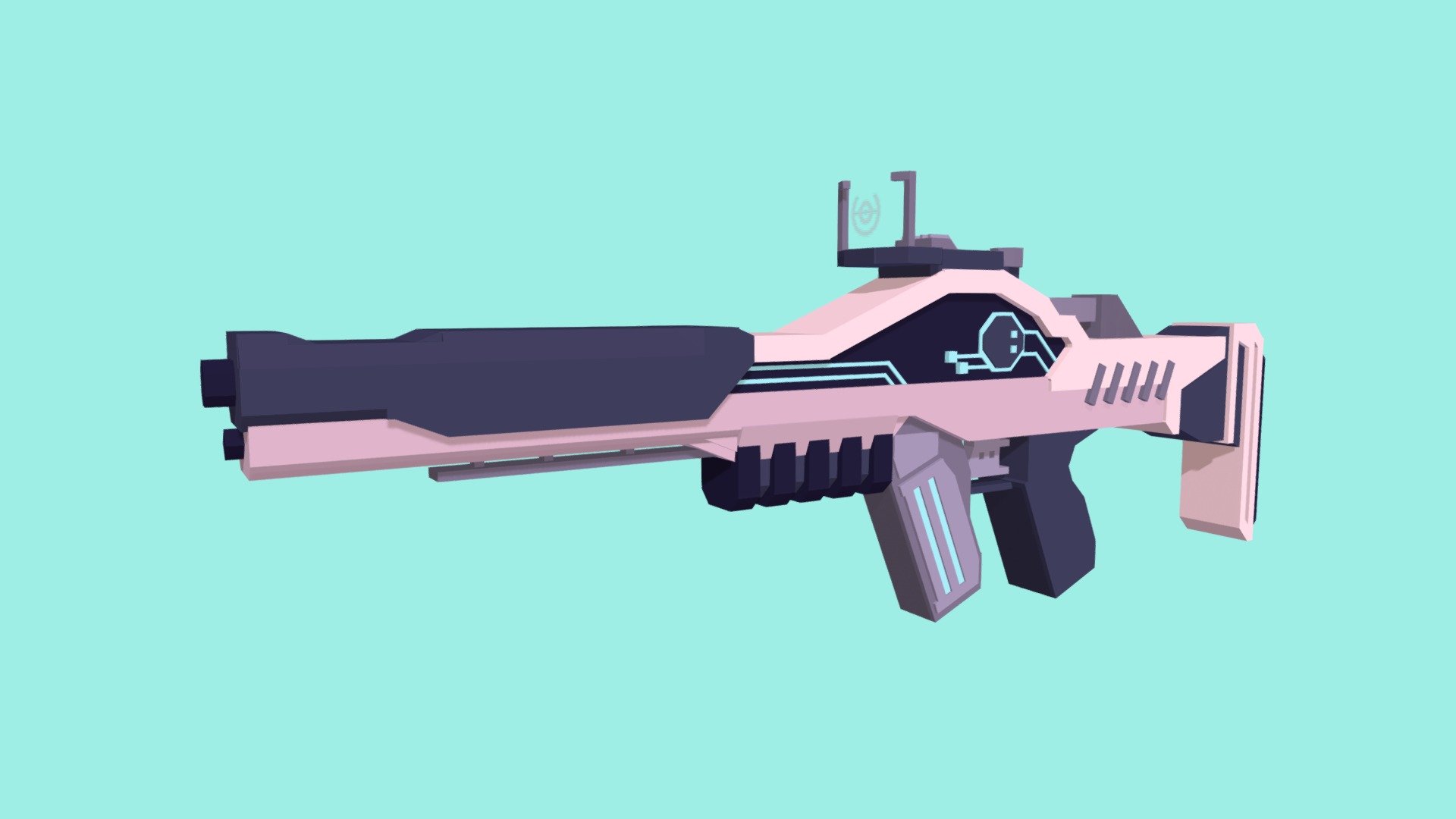 Auto Lazer Rifle - Cubik Studio - 3D model by CookiesNom [b6bf189 ...