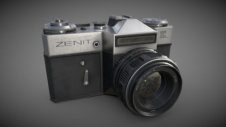 Photo Camera - Zenit E 3D Model