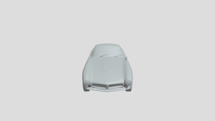 BMW 507 Coupe scale 1-65 for 3D-printing