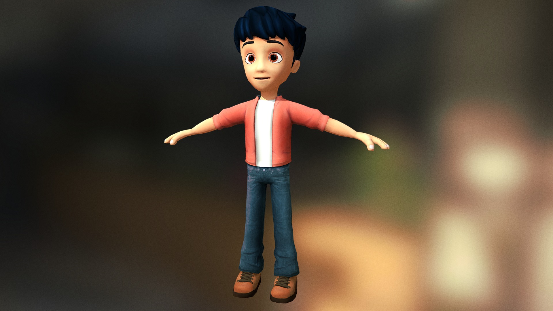 Child Character - Buy Royalty Free 3d Model By Beeapo (@ryan Saputra 