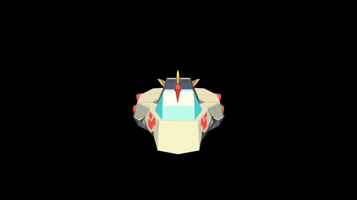 SpaceShip 3D Model