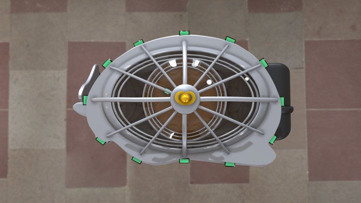 Michelangelo, Watch 3D Model