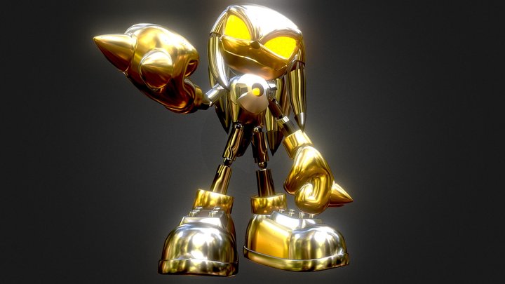 mecha knuckles 3D Model