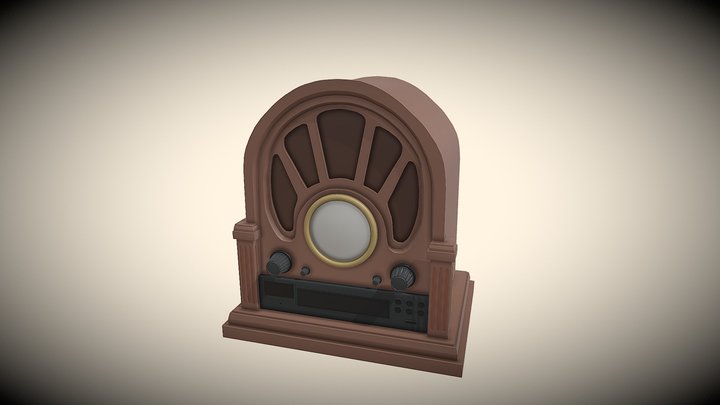 Radio 3D Model