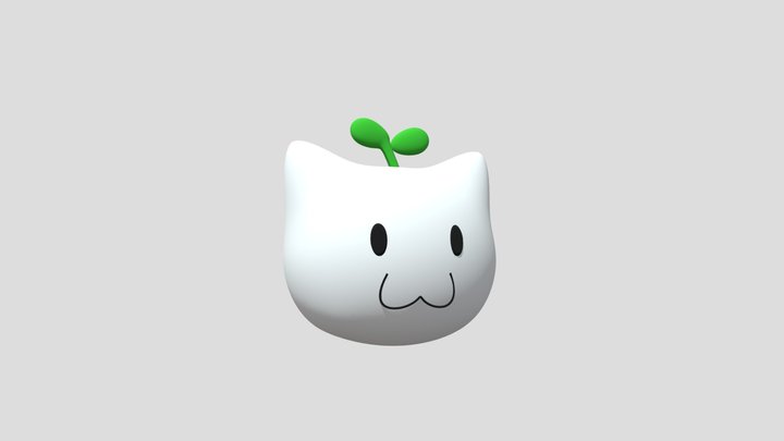 Cat lamp 3D Model