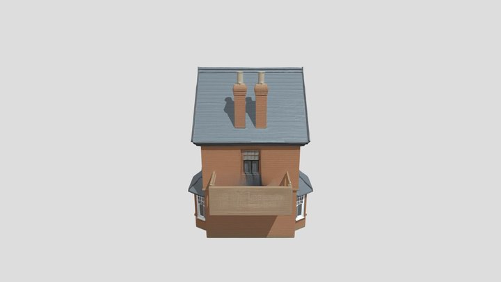 Brick House 3d Model – Free 3D Model STL