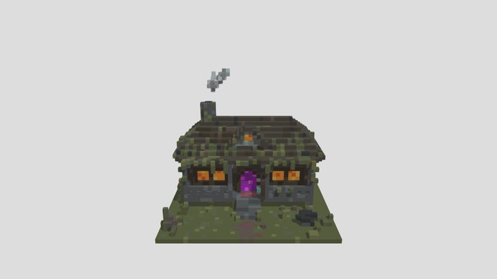 Domek wiedźmy 3D Model