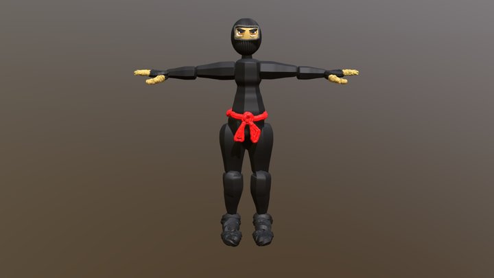 Quill VR - Ninja V2 3D Model