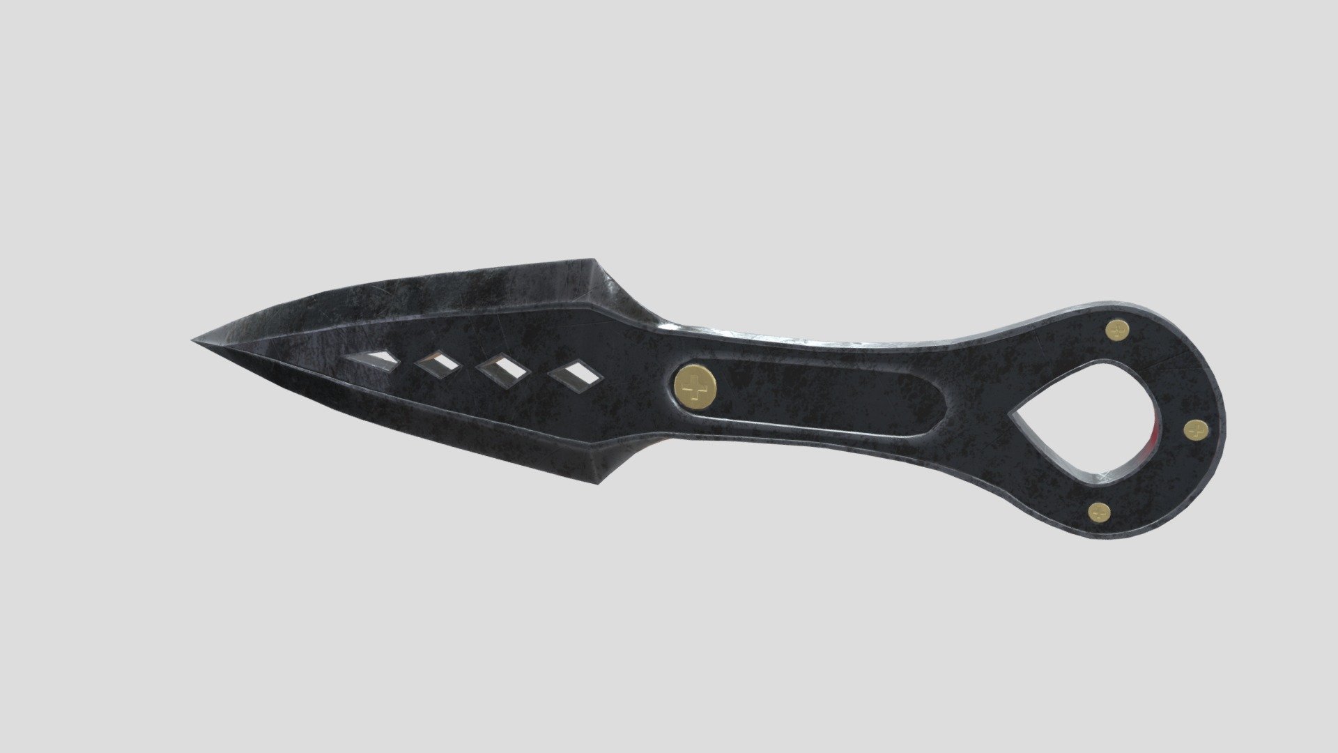Wraith's Kunai Knife Fan Model