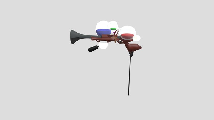 Alchemic Gun 3D Model