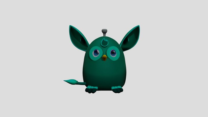 Werid furby connect 3D Model